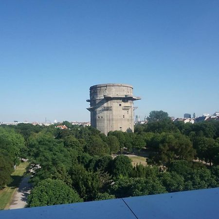 Augartenblick Penthaus 17 - Blick zum Riesenrad Wien Exterior foto